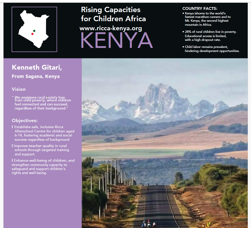 facts behind RICCA organization as locally led